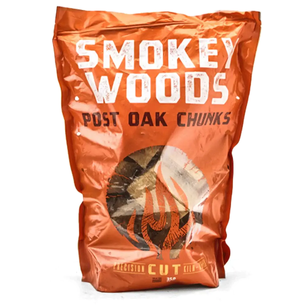 Smokey Woods™ Bagged Post Oak Wood Chunks - The Kansas City BBQ Store
