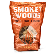 Smokey Woods™ Bagged Post Oak Wood Chunks - The Kansas City BBQ Store