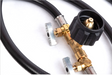 Propane Two Way Y Splitter Adapter Hose - The Kansas City BBQ Store