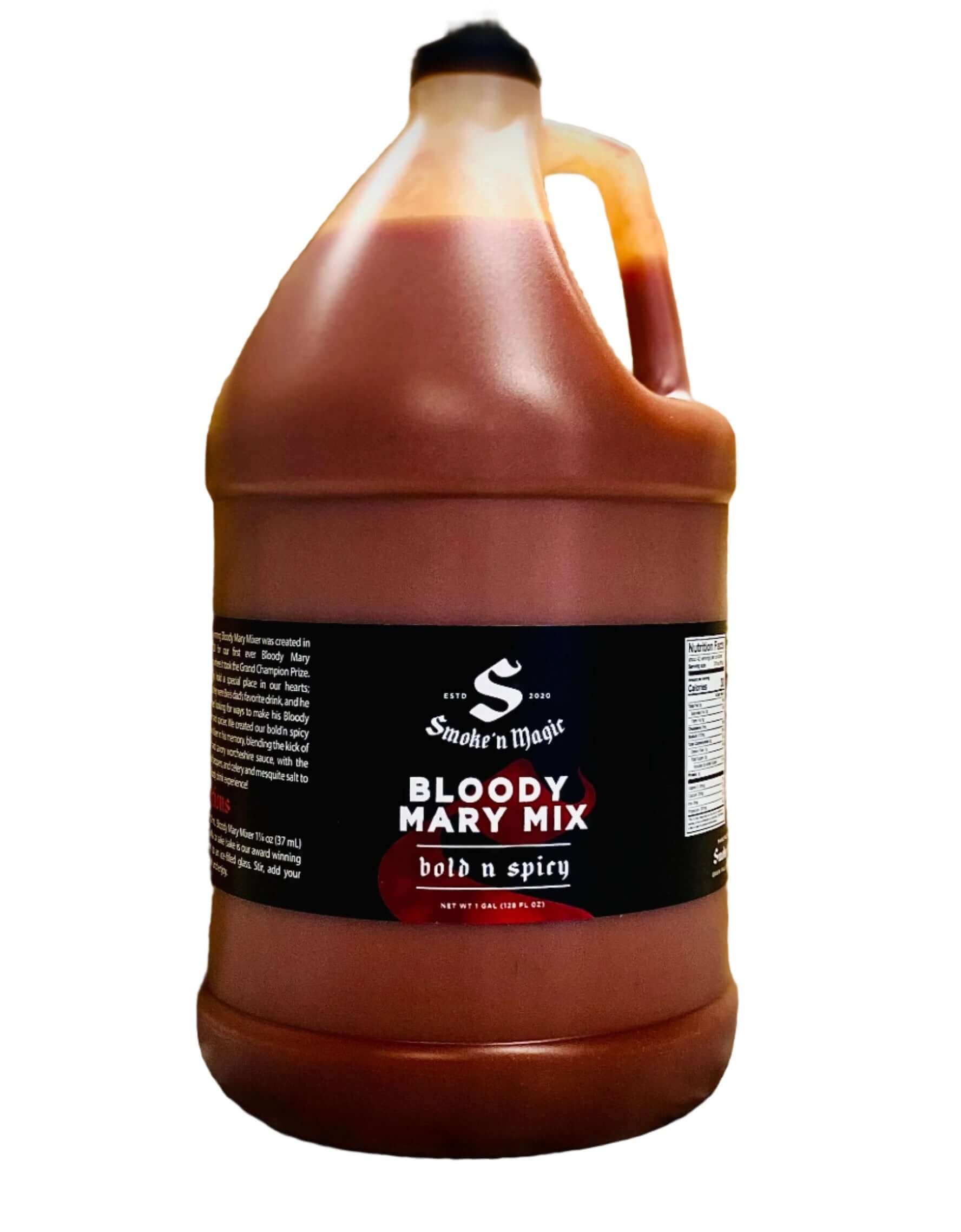 Spicy Bloody Mary Mix 1 gallon jug, bulk award-winning Bloody Mary mix