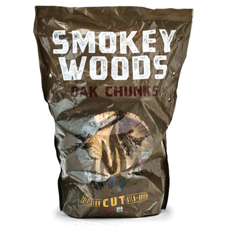 Smokey Woods™ Bagged Oak Wood Chunks - Nationwide Shipping Available