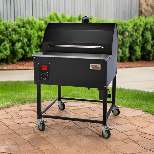 Smokin Brothers 30" Premier Plus Pellet Smoker - American Made | American Fire BBQ - Kansas City's Premier BBQ Store