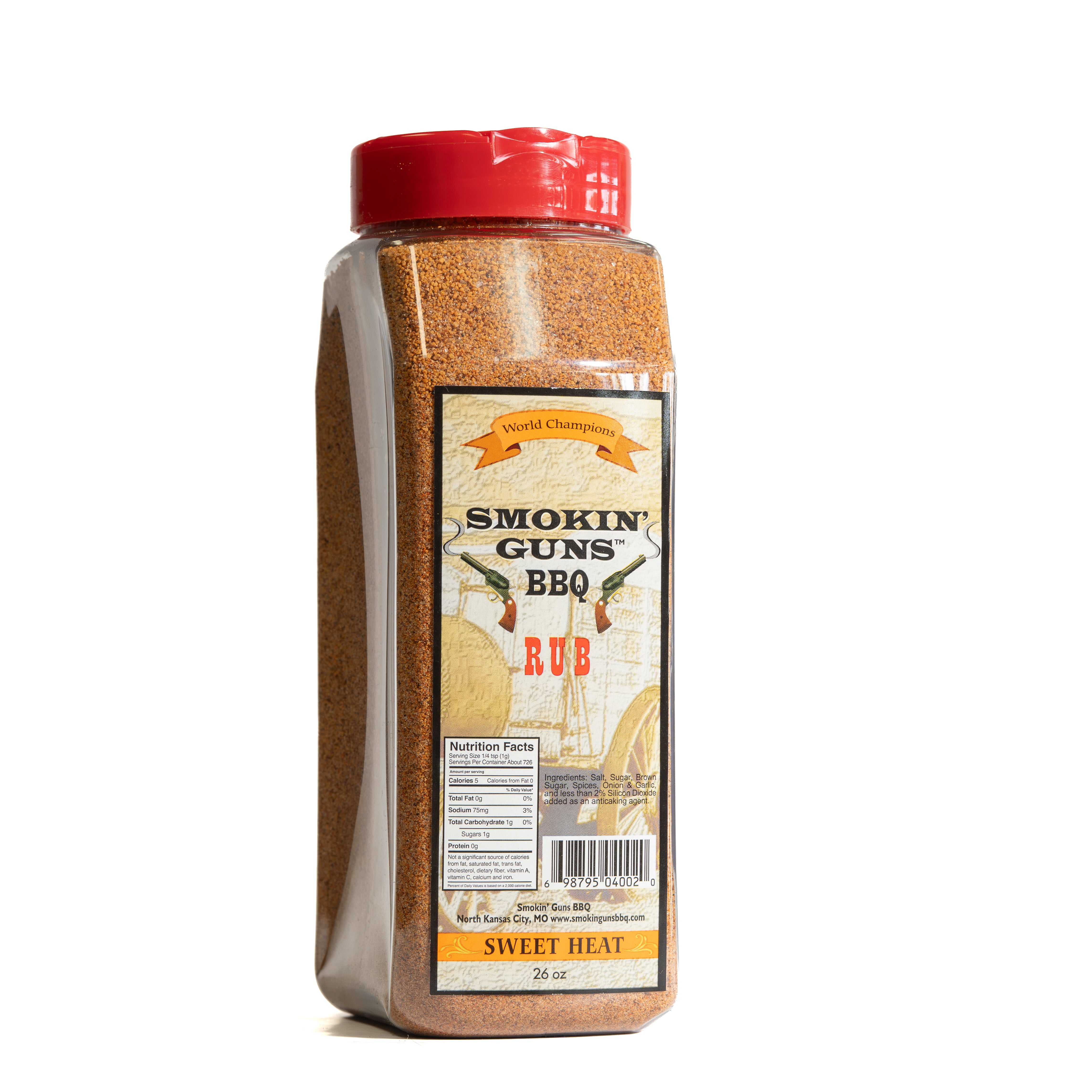 Smokin' Guns Sweet Heat BBQ Rub 5,5 oz.
