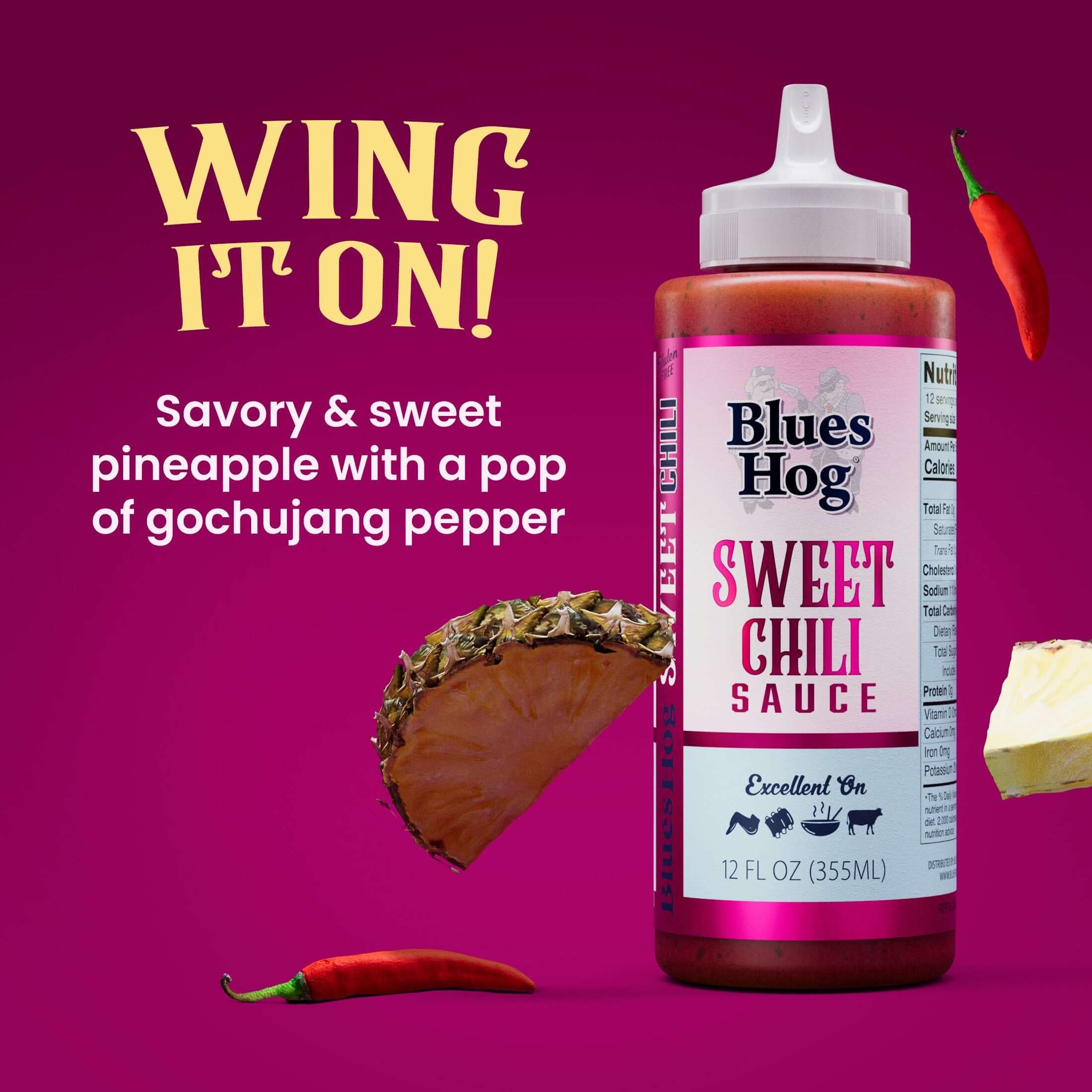 Blues Hog Sweet Chili Sauce - The Kansas City BBQ Store