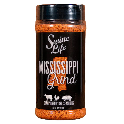 Swine Life Mississippi Grind Rub 16 oz. - The Kansas City BBQ Store