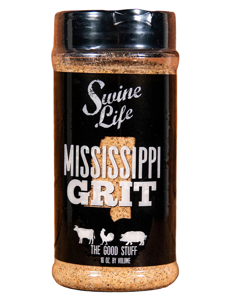 Swine Life Mississippi Grit Rub 16 oz. - The Kansas City BBQ Store