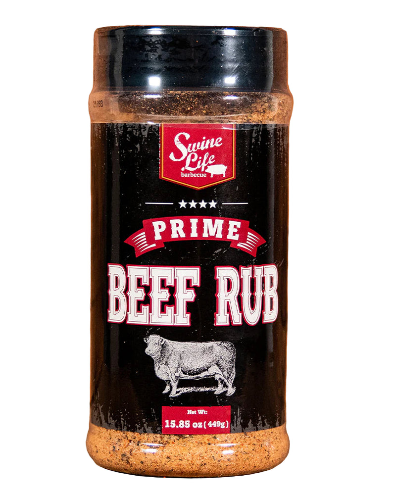 Swine Life Prime Beef Rub 15.8 oz. - The Kansas City BBQ Store
