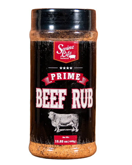 Swine Life Prime Beef Rub 15.8 oz. - The Kansas City BBQ Store