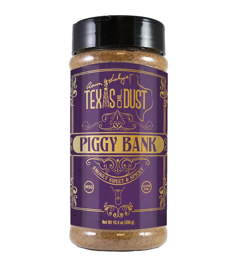 Texas Oil Dust Piggy Bank Rub - A Sweet, Smokey & Spicy Rub | American Fire BBQ - Kansas City's Premier BBQ Store