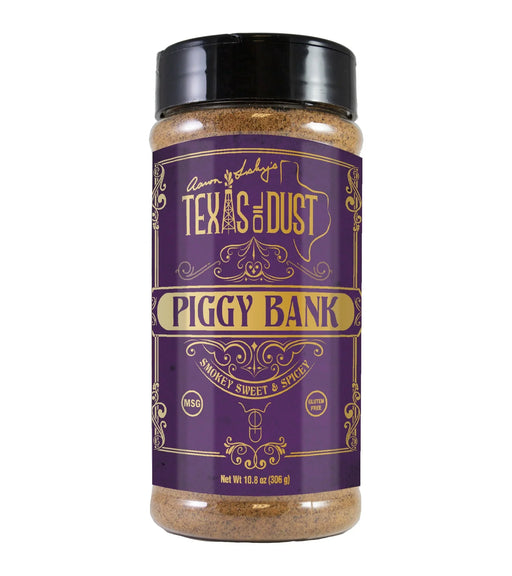 Texas Oil Dust Piggy Bank Rub - A Sweet, Smokey & Spicy Rub | American Fire BBQ - Kansas City's Premier BBQ Store