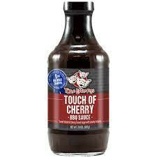 Three Little Pigs Kansas City Touch of Cherry BBQ Sauce 21.4 oz. - Worldwide Shipping Available! | The Kansas City BBQ Store