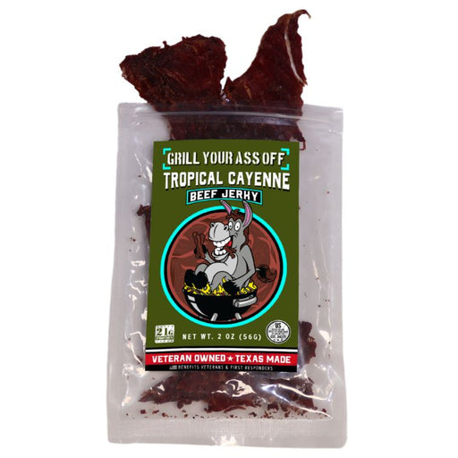 Tropical Cayenne Beef Jerky - The Kansas City BBQ Store