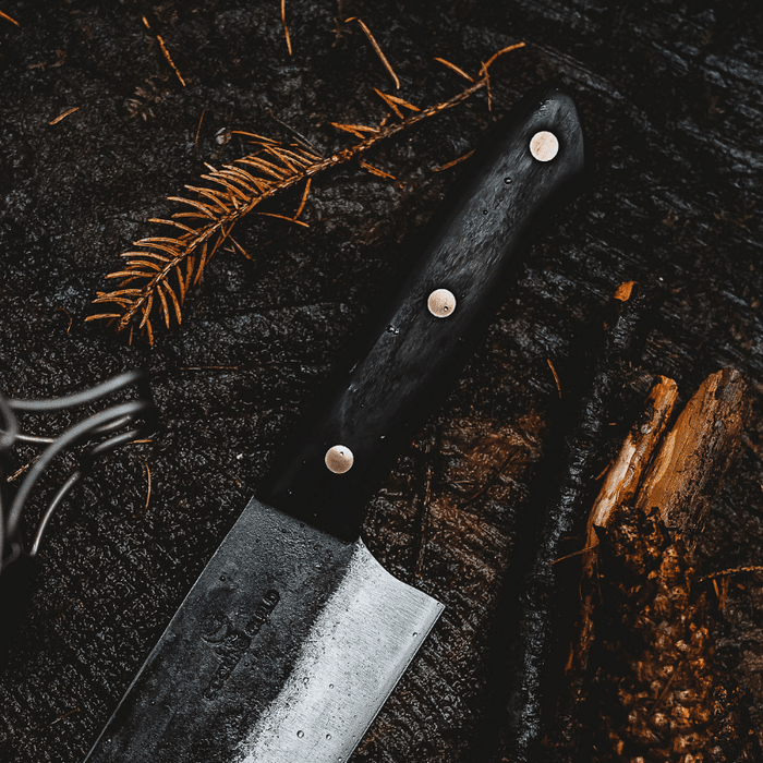 Hand Forged 8" Chef's Knife - The Kansas City BBQ Store