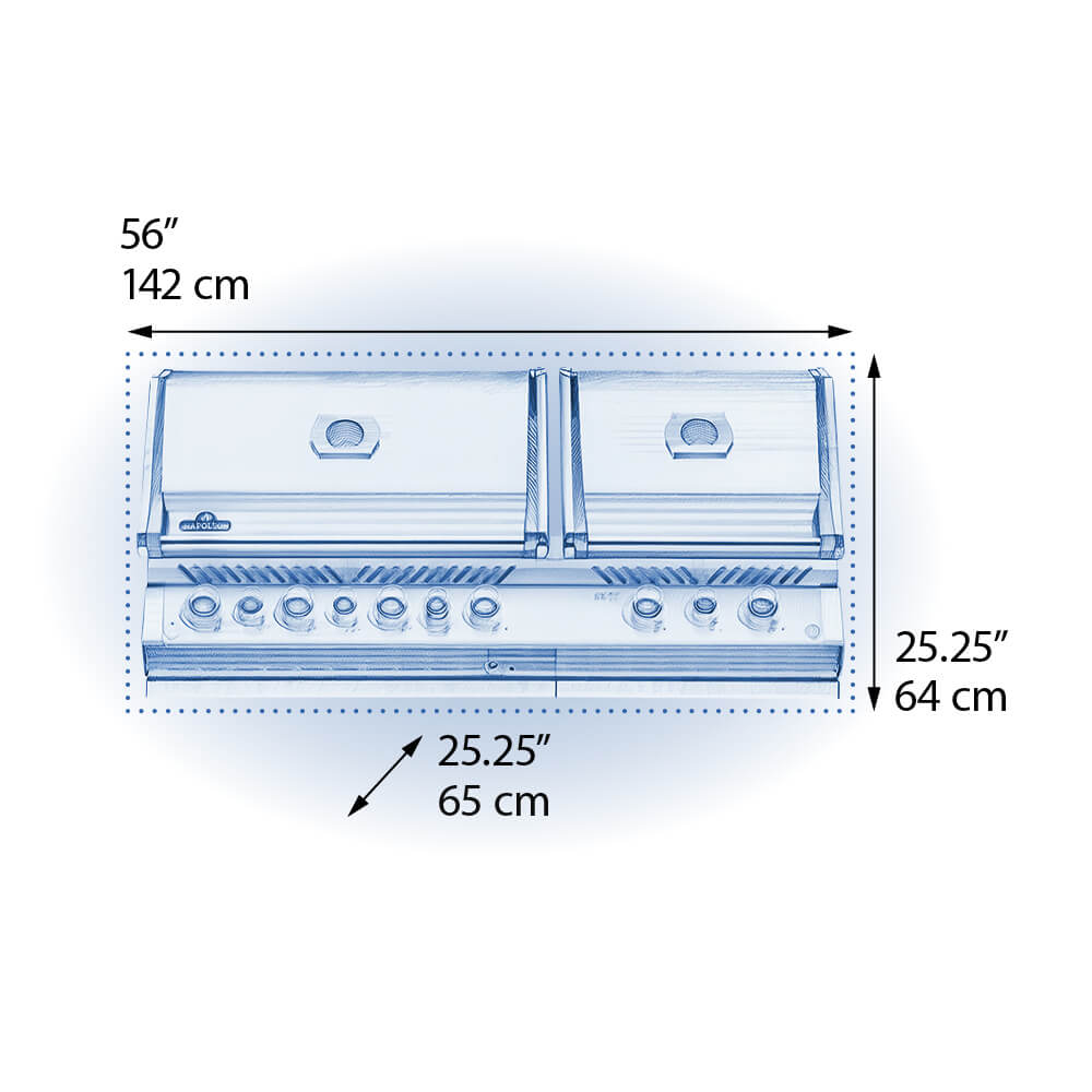 Napoleon Prestige Pro 825 Built-In Gas Grill