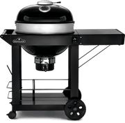 Napoleon Professional 22" Charcoal Cart featuring cast iron grates and an easy dump clean out for efficient cooking.