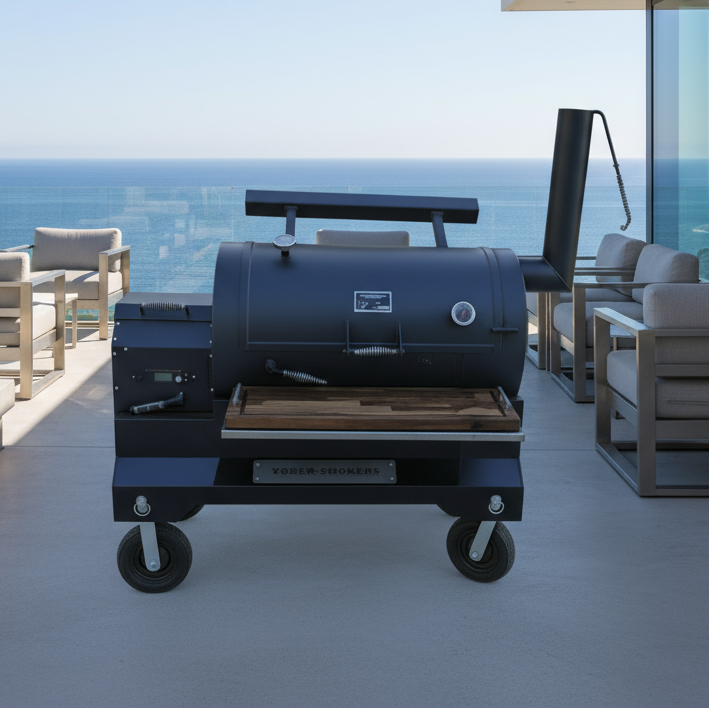 BBQ Boards®, Yoder YS1500 Pair, Front & Pellet Bin Boards (Sold As A Pair)