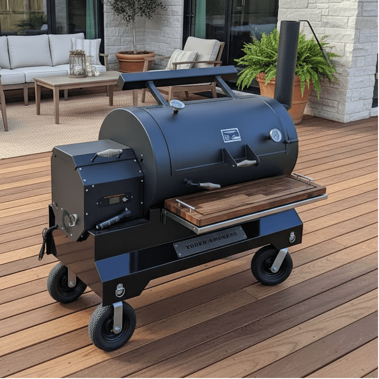 BBQ Boards®, Yoder YS1500 Pair, Front & Pellet Bin Boards (Sold As A Pair)