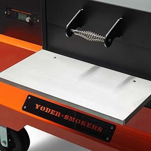 Yoder Smokers YS640 and YS640S Stainless Steel Front Shelf Sleeve - The Kansas City BBQ Store