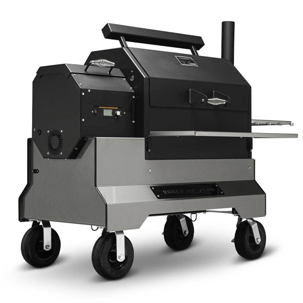Yoder Smokers YS640s on Competition Cart | Kansas City's #1 Yoder Smokers YS640s on Competition Cart | Kansas City's #1