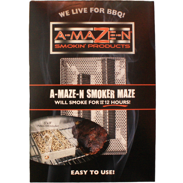 A-Maze-N Smoke Tube 5" x 8" Maze - The Kansas City BBQ Store