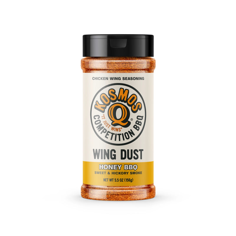Kosmo's Q Honey BBQ Wing Dust 6 oz. - The Kansas City BBQ Store