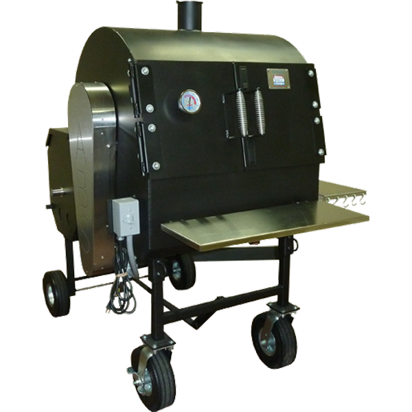 American Barbecue Systems Pit-Boss with Flat Racks - The Kansas City BBQ Store