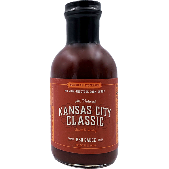 American Stockyard Kansas City Classic BBQ Sauce 15 oz. - The Kansas City BBQ Store