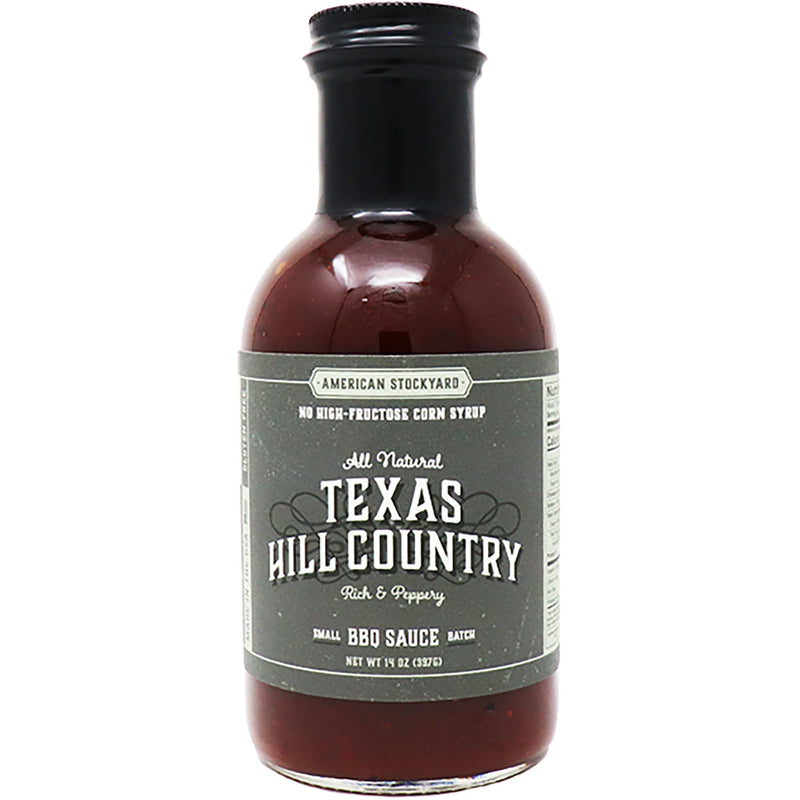 American Stockyard Texas Hill Country BBQ Sauce 14 oz. - The Kansas City BBQ Store