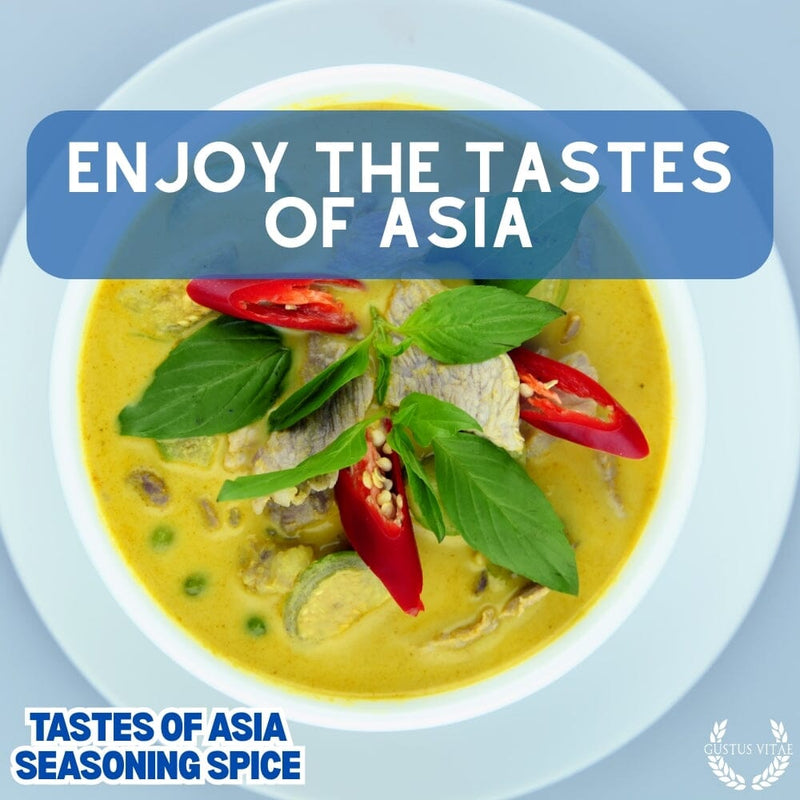 Asian Seasonings Gift Set - Tastes of Asia - Artisanal Spice Blends Six Pack