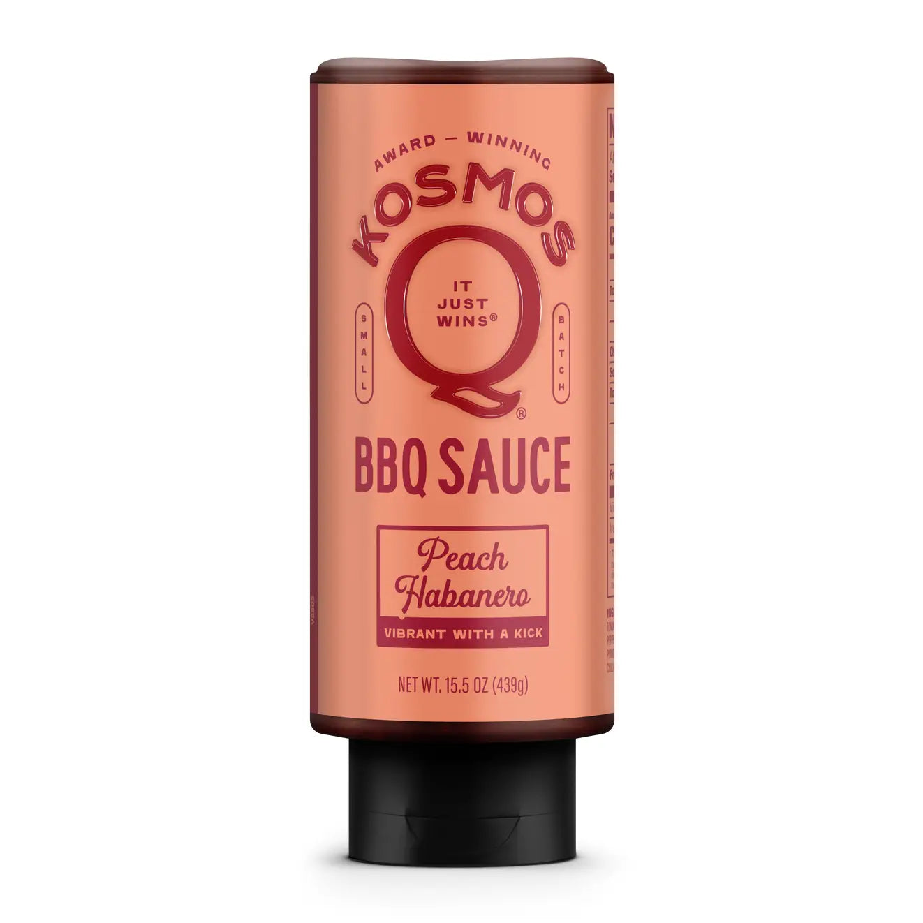 Sauce barbecue Kosmo's Q Peach Habanero 15,5 oz.