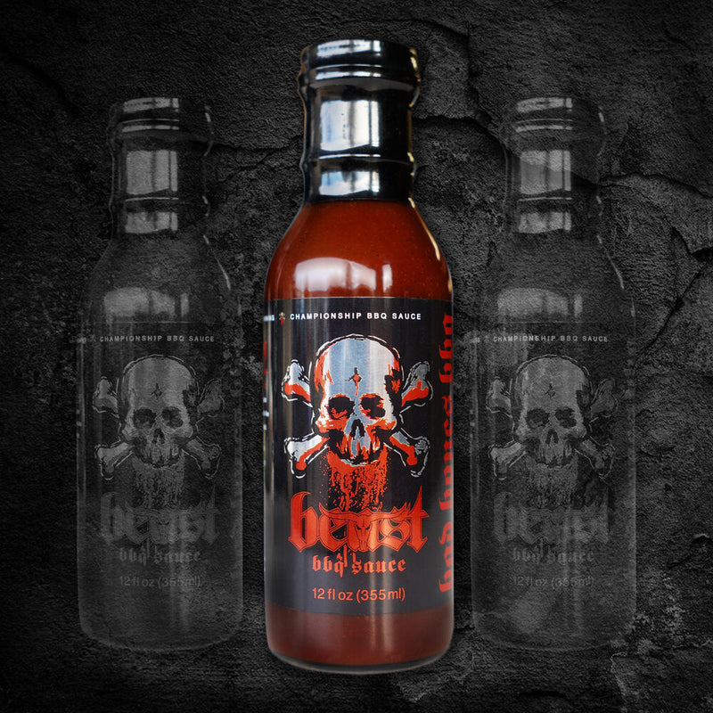 Bad Bones BBQ Beast BBQ Sauce 12 oz. - The Kansas City BBQ Store