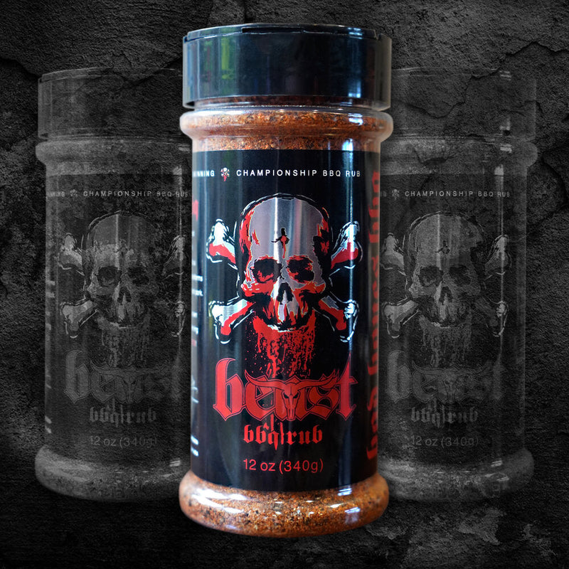 Bad Bones BBQ Beast Competition BBQ Rub 12 oz. - The Kansas City BBQ Store