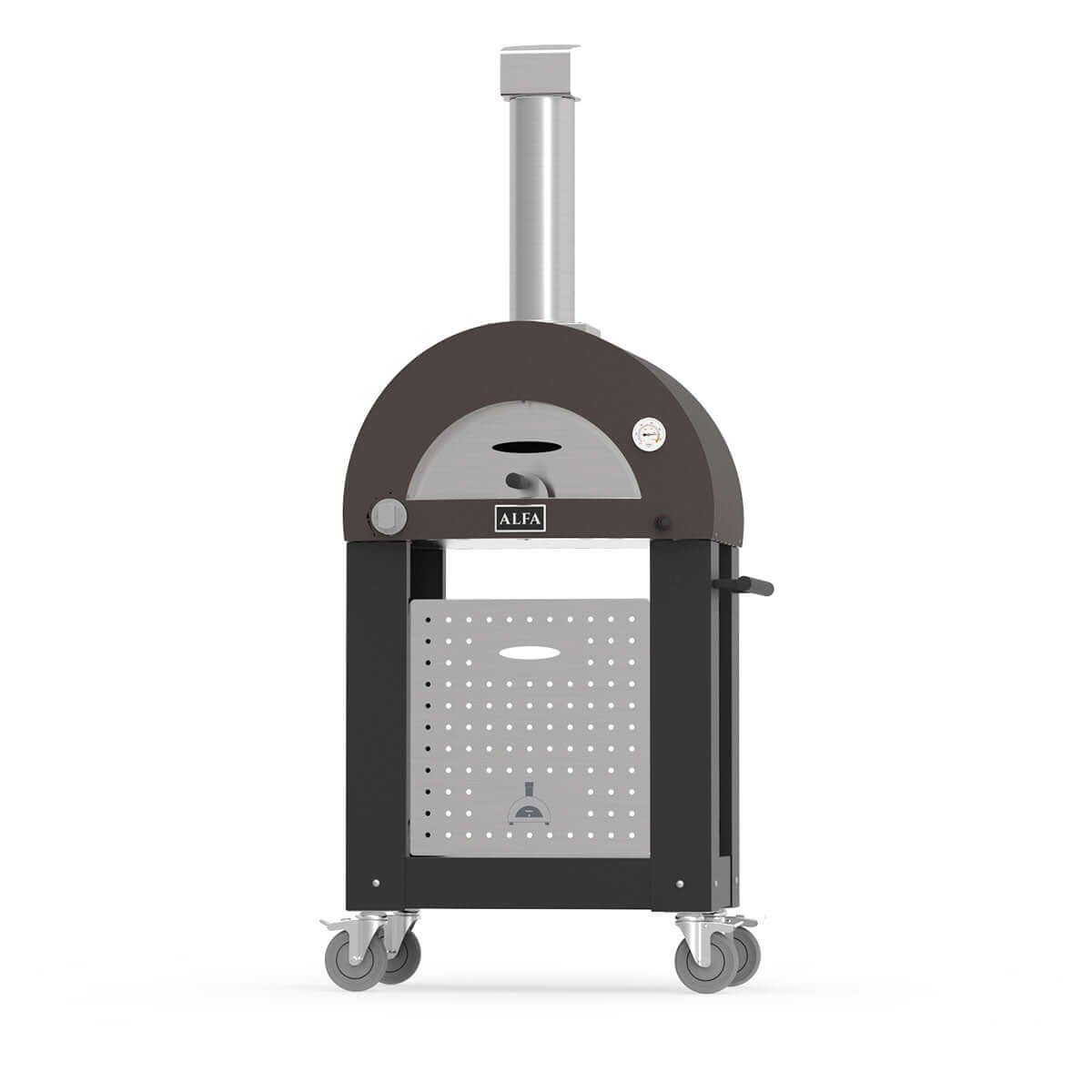 Alfa Nano Wood Fire Pizza Oven + Base | Copper Color - The Kansas City BBQ Store