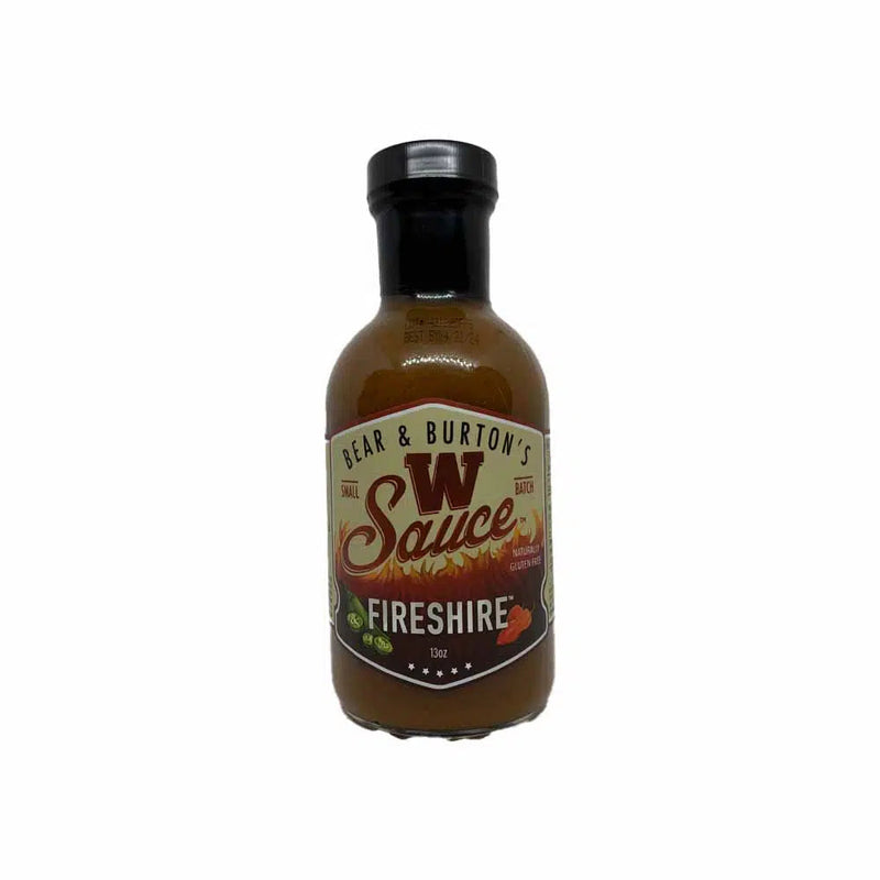 Bear & Burton's W Sauce- Fireshire 13 oz. - The Kansas City BBQ Store