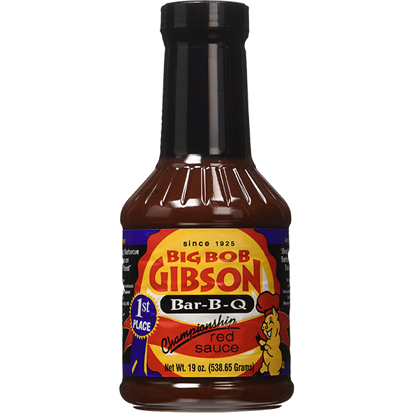Big Bob Gibson Bar-B-Q Red Sauce 19 oz. - The Kansas City BBQ Store