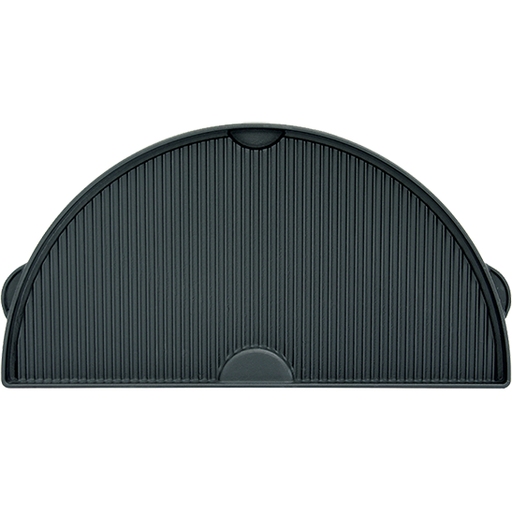 Big Green Egg Griddle Half Moon Dual Side - fits L, XL, 2XL - The Kansas City BBQ Store