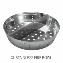 Big Green Egg Stainless Steel Fire Bowl- Extra Large Egg - The Kansas City BBQ Store