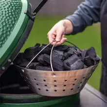 Big Green Egg Stainless Steel Fire Bowl- Extra Large Egg - The Kansas City BBQ Store