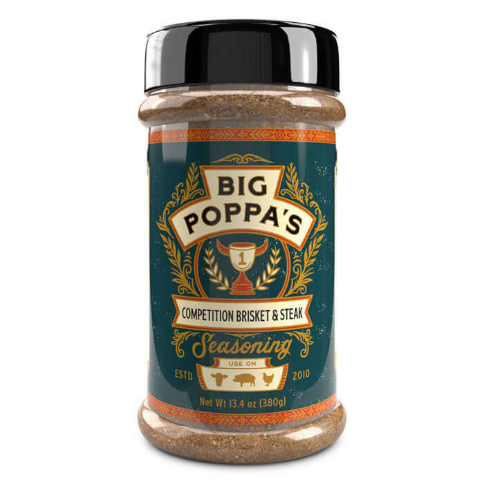 Big Poppa Smokers Competition Brisket & Steak 13.4 oz. - The Kansas City BBQ Store