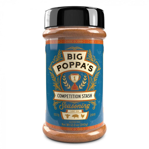 Big Poppa Smokers Competition Stash Seasoning 12 oz. - The Kansas City BBQ Store