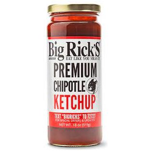 Big Rick's Chipotle Ketchup 16 oz. - The Kansas City BBQ Store