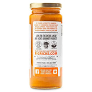 Jar of Big Rick's Gourmet Product with label on a white background