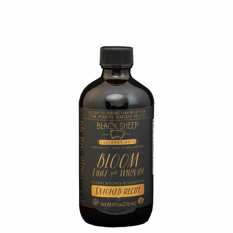 Black Sheep Bloom Sauce and Marinade Smoked Recipe 8 oz. - The Kansas City BBQ Store