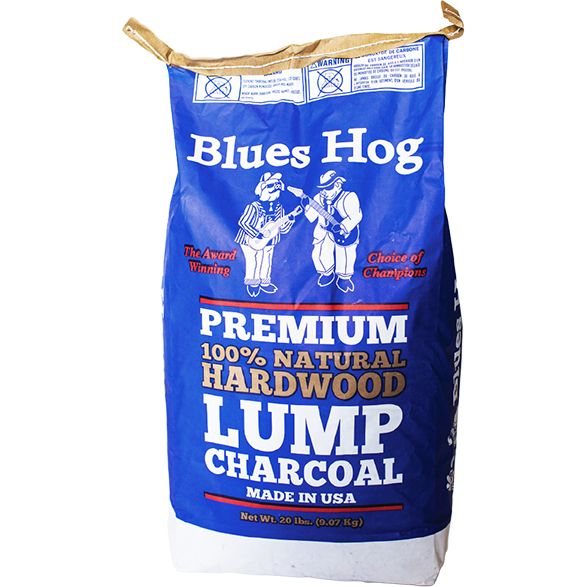 Blues Hog Natural Lump Charcoal 20 lbs. Bag - The Kansas City BBQ Store