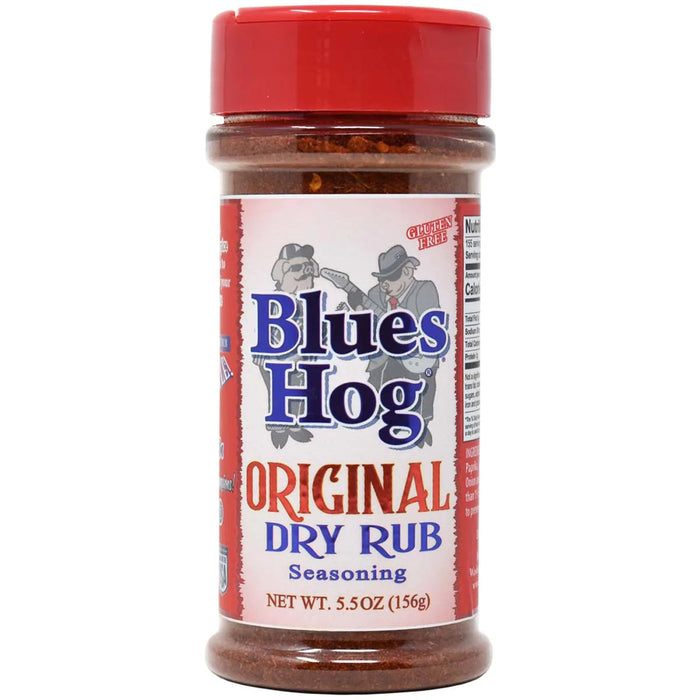 Blues Hog Original Dry Rub Seasoning 5.5 oz. - The Kansas City BBQ Store