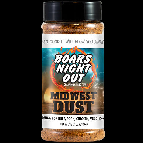 Boar's Night Out Midwest Dust 12oz - Worldwide Shipping Available | The Kansas City BBQ Store