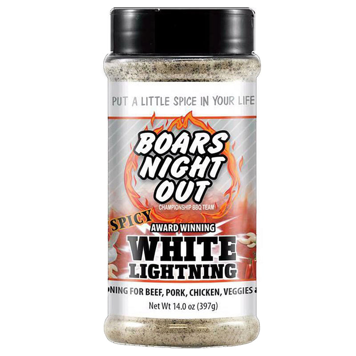 Boars Night Out Spicy White Lightning 14.5 oz. - The Kansas City BBQ Store
