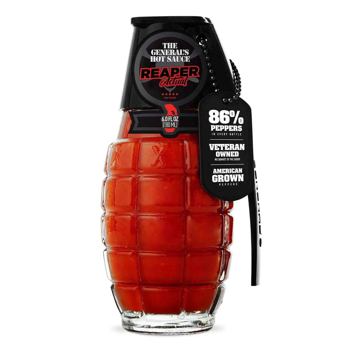 The General's Hot Sauce Reaper Actual - The Kansas City BBQ Store