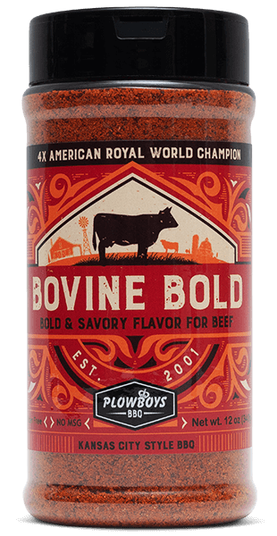 Plowboys BBQ Bovine Bold | 12 oz. - The Kansas City BBQ Store