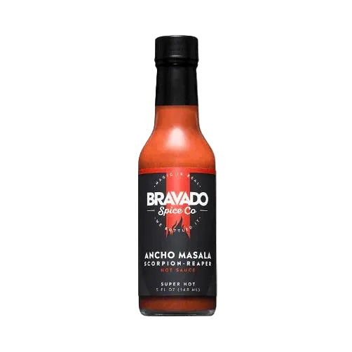 Bravado Spice Co. Ancho Masala Scorpion-Reaper Hot Sauce 5oz - The Kansas City BBQ Store
